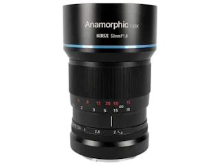 SIRUI 50mm F1.8 1.33X アナモルフィックレンズ キヤノンRF用