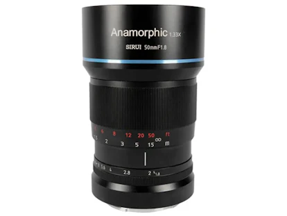 50mm F1.8 1.33X アナモルフィックレンズ キヤノンRF用