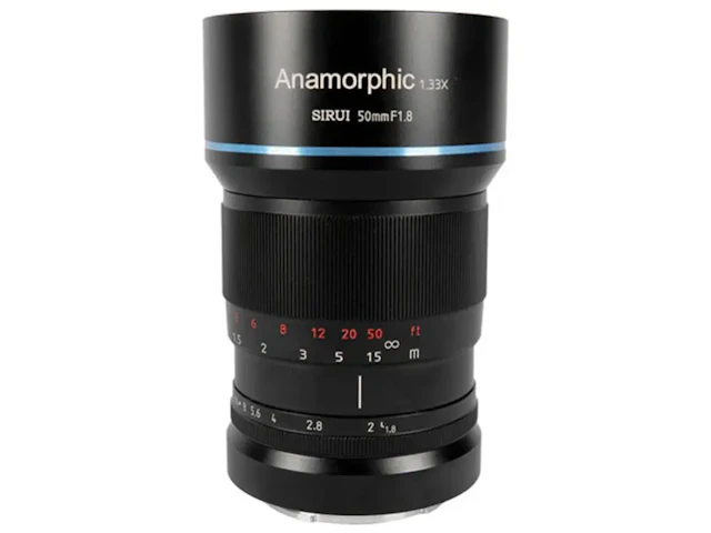 50mm F1.8 1.33X アナモルフィックレンズ キヤノンRF用