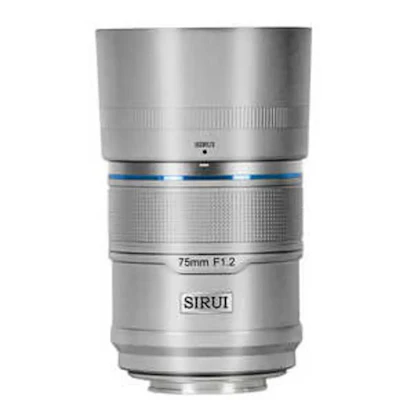 Sniper 75mm F1.2 オートフォーカスレンズ ニコンZ用 "シルバー"