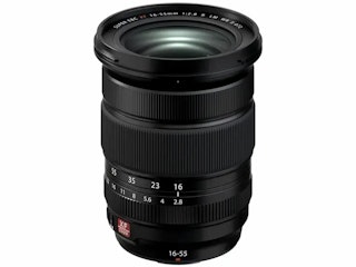 XF16-55mmF2.8 R LM WR II:約410gのF2.8標準ズーム