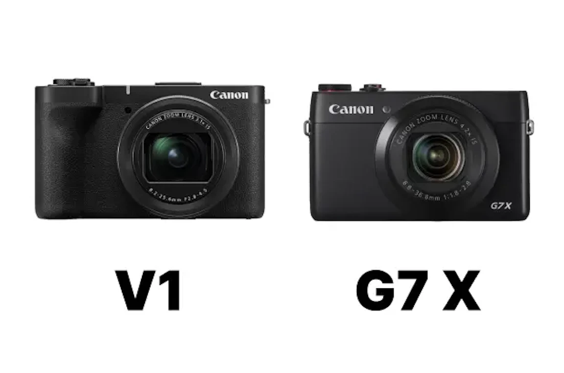 Canon PowerShot V1とPowerShot G7 Xを徹底比較!静止画・動画・価格で選び分ける決定版
