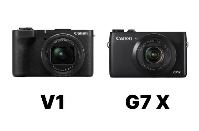 Canon PowerShot V1とPowerShot G7 Xを徹底比較!静止画・動画・価格で選び分ける決定版