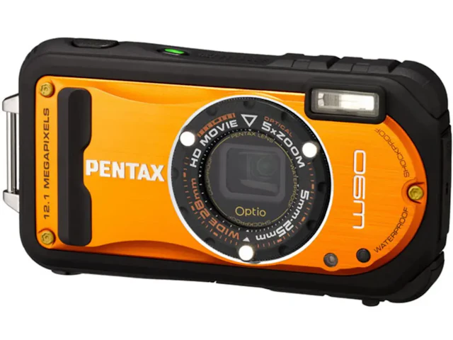 Optio W90 "シャイニーオレンジ"