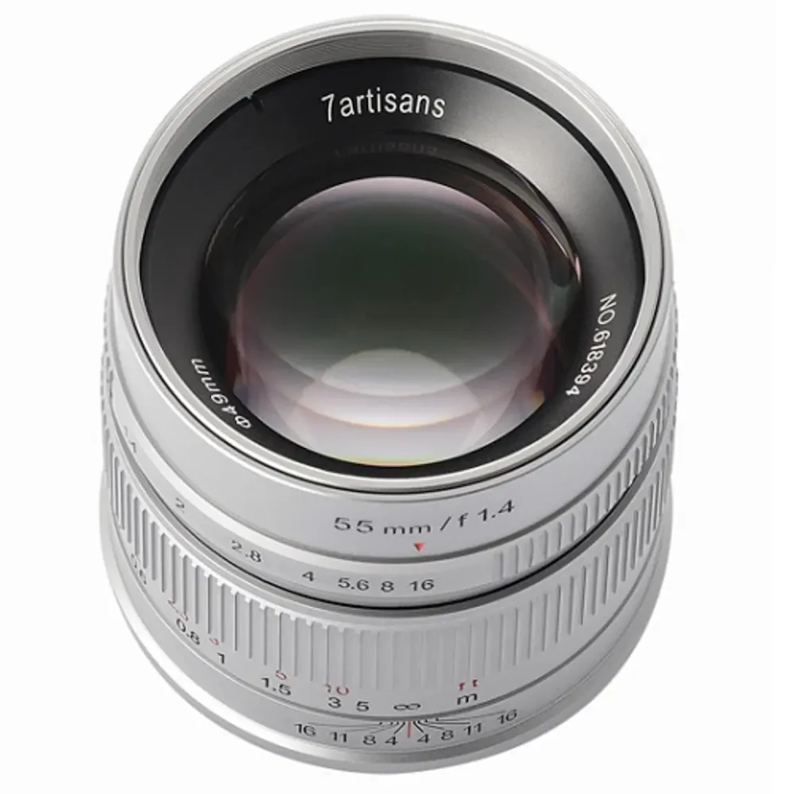 7Artisans 55mm F1.4 マイクロフォーサーズ用 "シルバー"の新品/中古の在庫一覧 2枚目