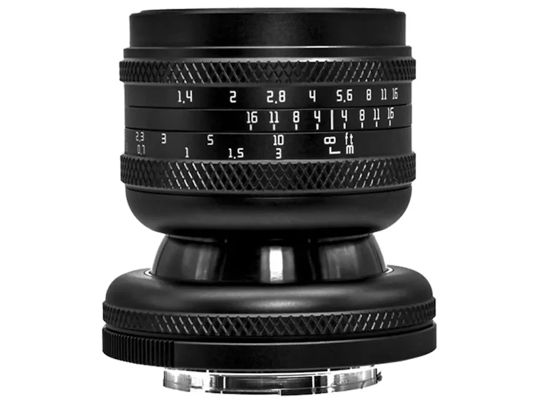 50mm F1.4 Tilt フジフイルム用 "ブラック"