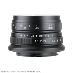 7artisans 25mm F1.8 ソニーE用 "ブラック"