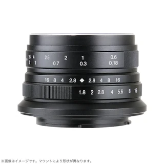 七工匠 7artisans 25mm F1.8 ソニーE用 "ブラック"