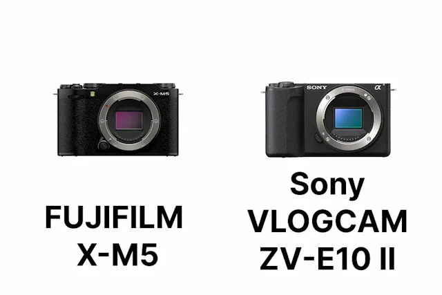 【2026年版】FUJIFILM X-M5とSony ZV-E10 IIを徹底比較!静止画・動画・携帯性でどっちを選ぶ?