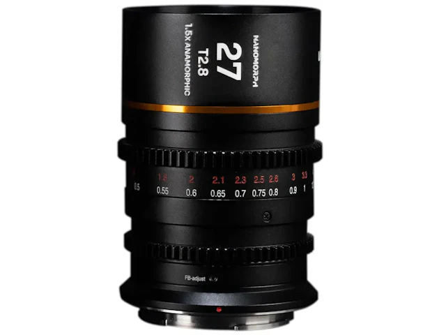 LAOWA Nanomorph 27mm T2.8 1.5x Cine Amber キヤノン用/PLマウント用