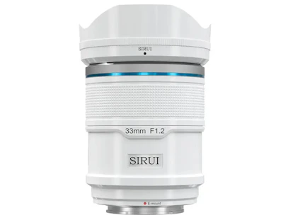 Sniper 33mm F1.2 オートフォーカスレンズ ソニーE用 "ホワイト"