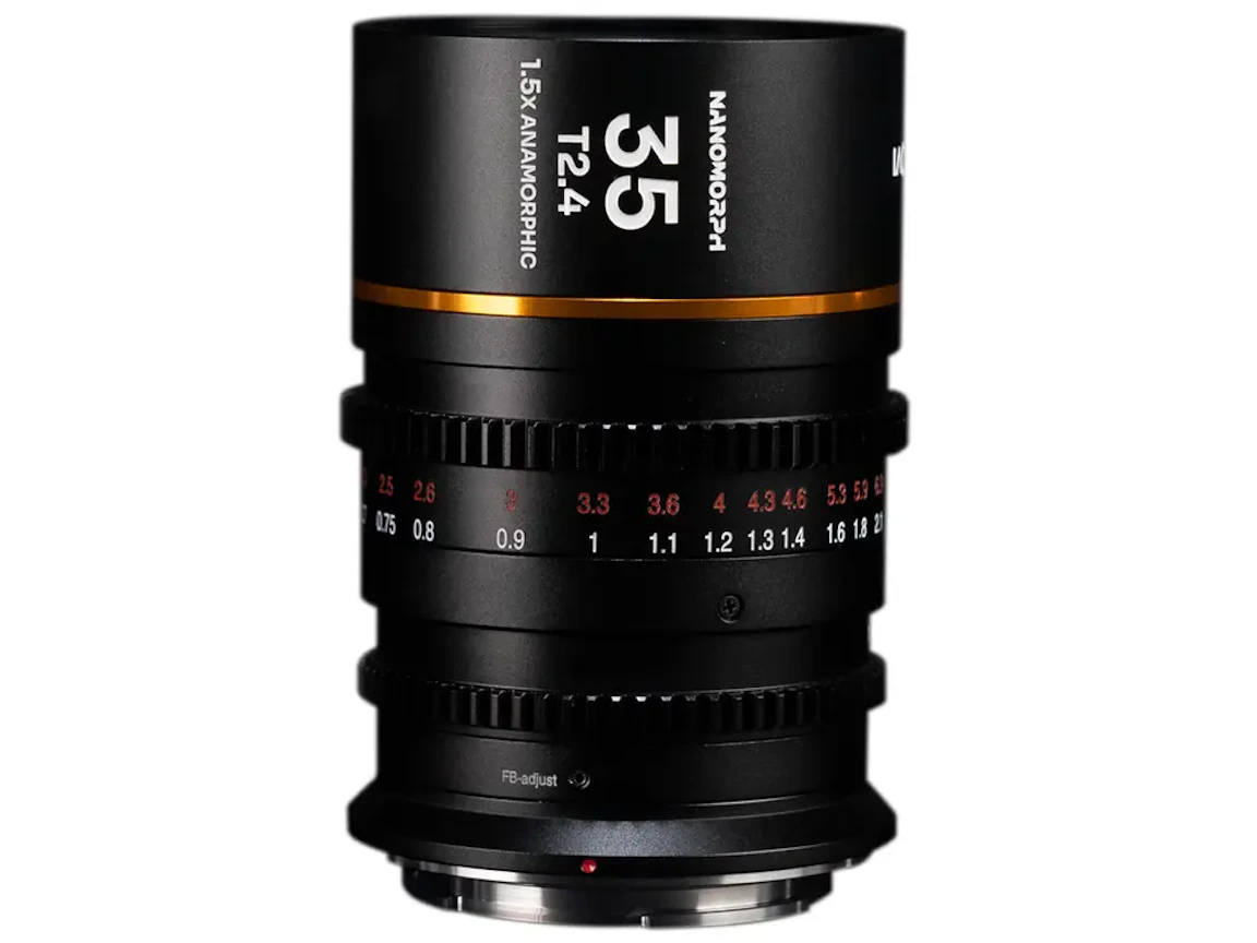 LAOWA Nanomorph 35mm T2.4 1.5x Cine Amber