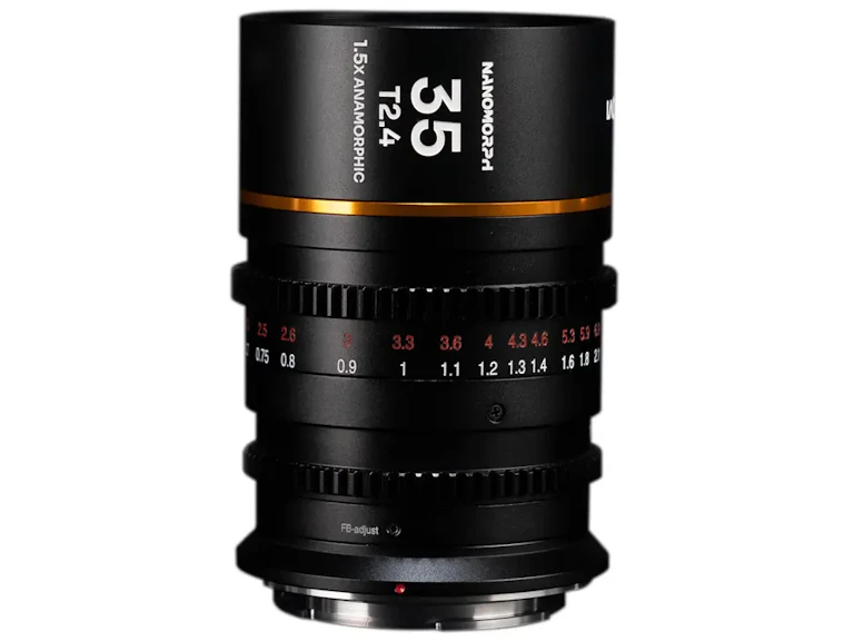 LAOWA Nanomorph 35mm T2.4 1.5x Cine Amber