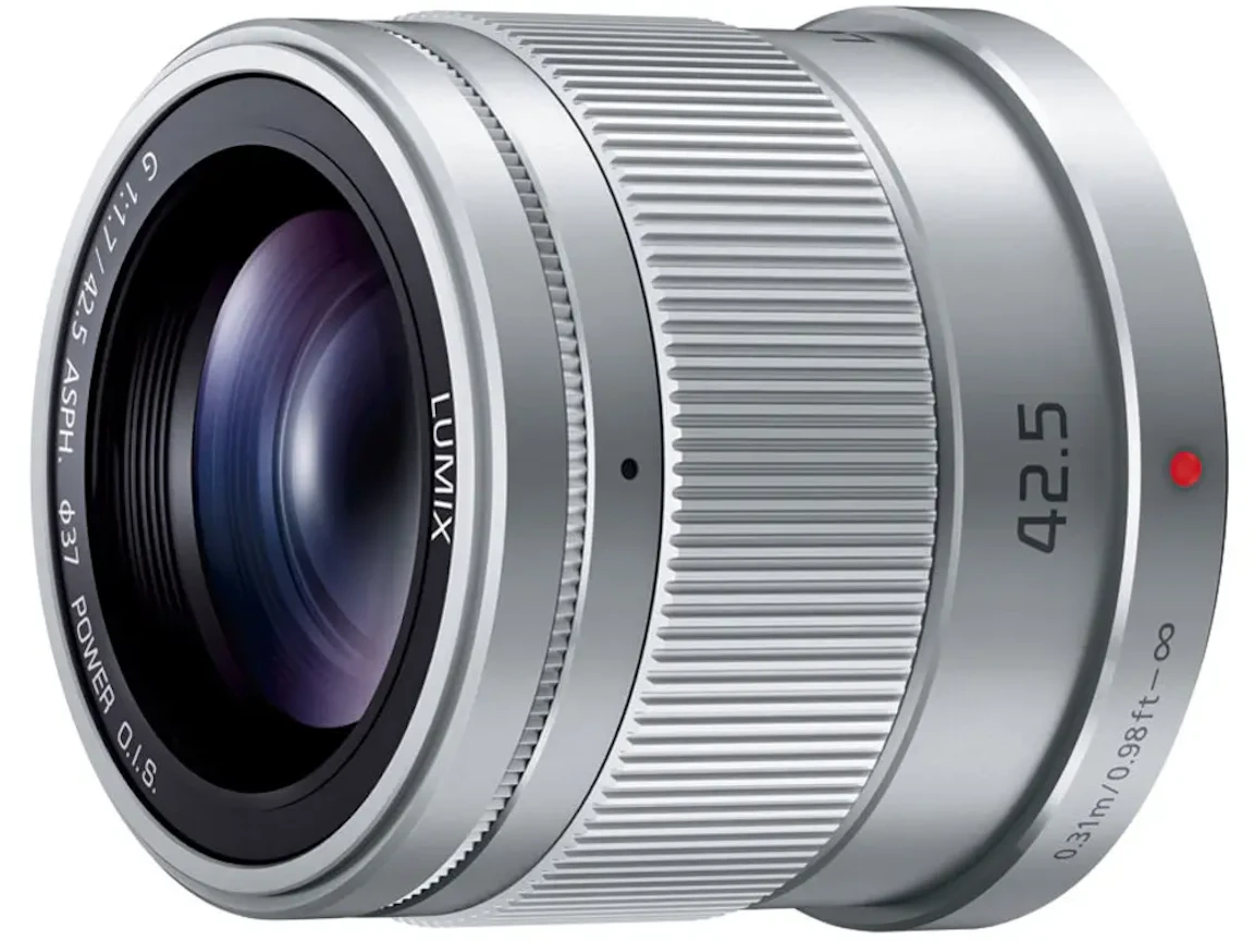 パナソニック LUMIX G 42.5mm/F1.7 ASPH./POWER O.I.S. "シルバー"