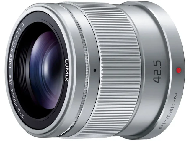 LUMIX G 42.5mm/F1.7 ASPH./POWER O.I.S. "シルバー"