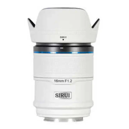 Sniper 16mm F1.2 オートフォーカスレンズ フジフイルム用 "ホワイト"