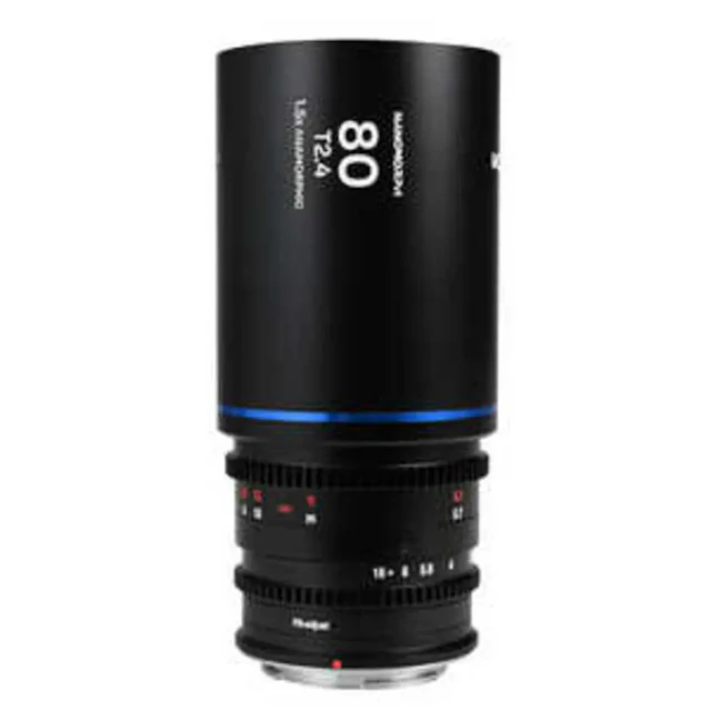 LAOWA Nanomorph 80mm T2.4 1.5x Cine Blue DJI DL用