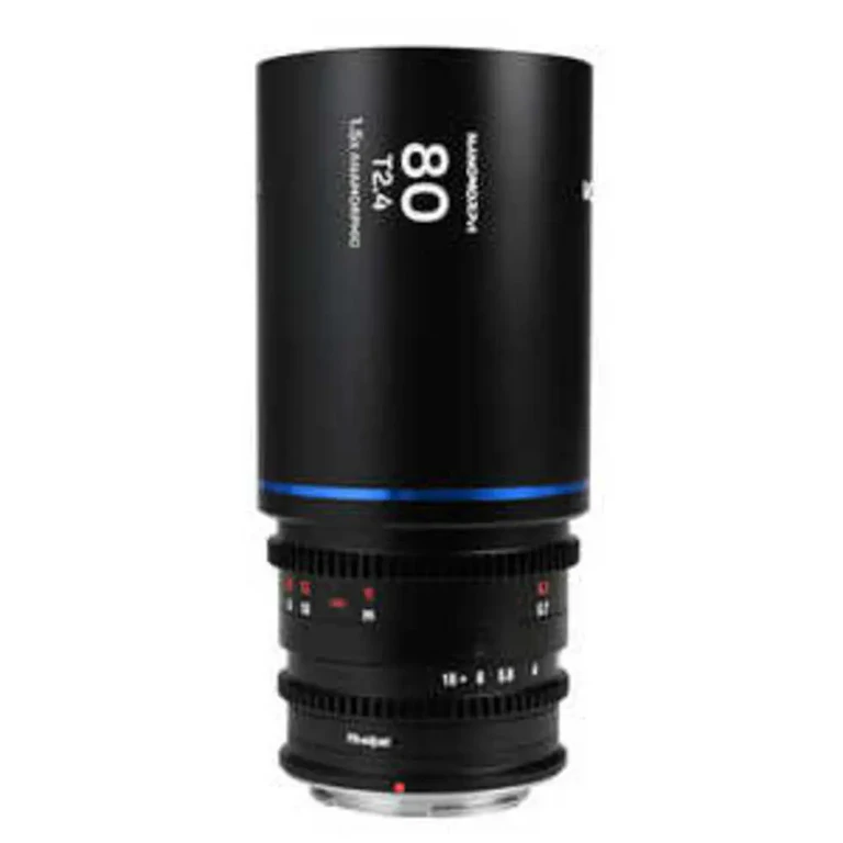 LAOWA Nanomorph 80mm T2.4 1.5x Cine Blue