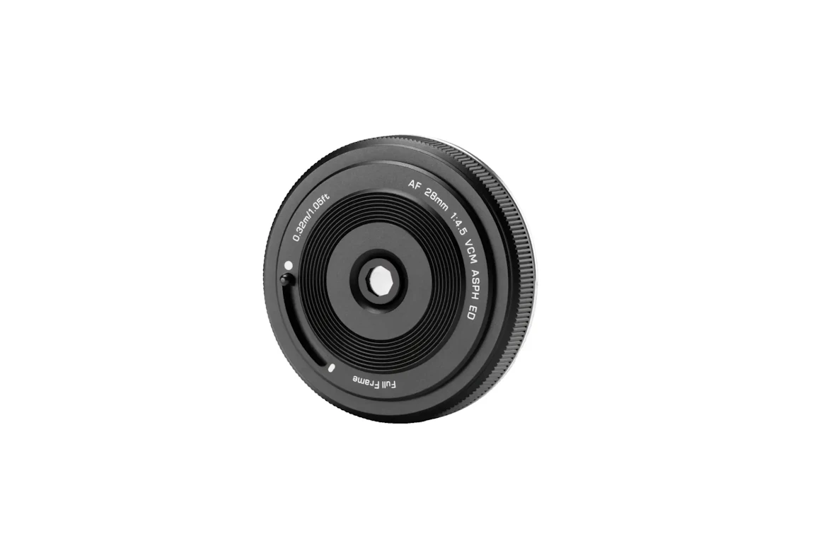 VILTROX AF 28mm F4.5「Chip」Lマウント版が正式発表 超薄型パンケーキAFが$99で登場