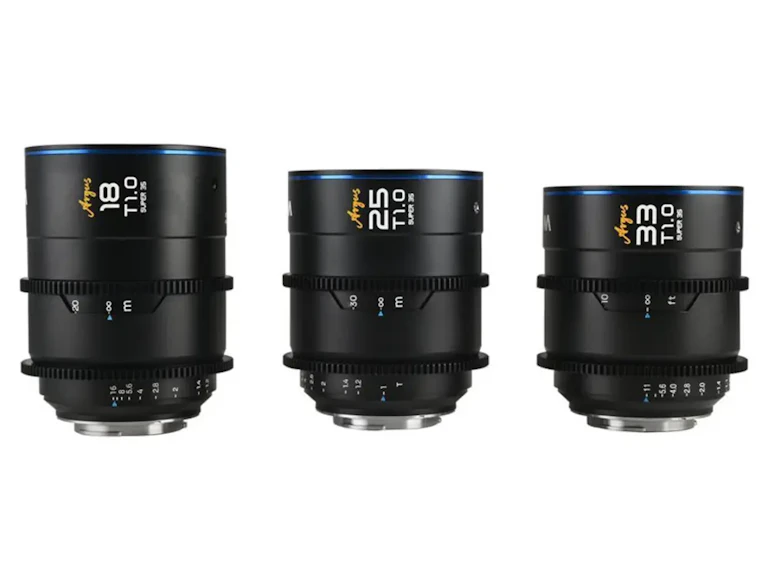 LAOWA Argus S35 Cine 3-Lens Bundle (18mm、25mm、33mm) フジフイルム用