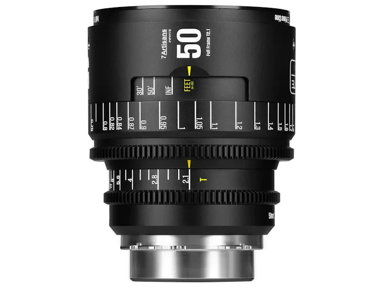 7Artisans INFINITE 50mm T2.1 PLマウント用 "ブラック"