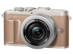 OLYMPUS PEN E-PL10 EZダブルズームキット "ブラウン"