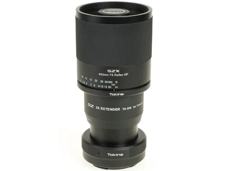 SZX 400mm F8 Reflex & 2X エクステンダーKIT MF