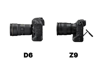 AFの比較:Nikon D6の位相差モジュールと、Z9の像面位相差・被写体認識