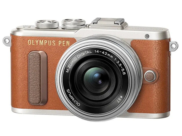 OLYMPUS PEN E-PL8 14-42mm EZレンズキット "ブラウン"