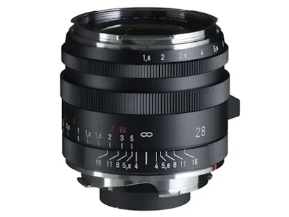 フォクトレンダー NOKTON Vintage Line 28mm F1.5 Aspherical Type I VM "マットブラックペイント"
