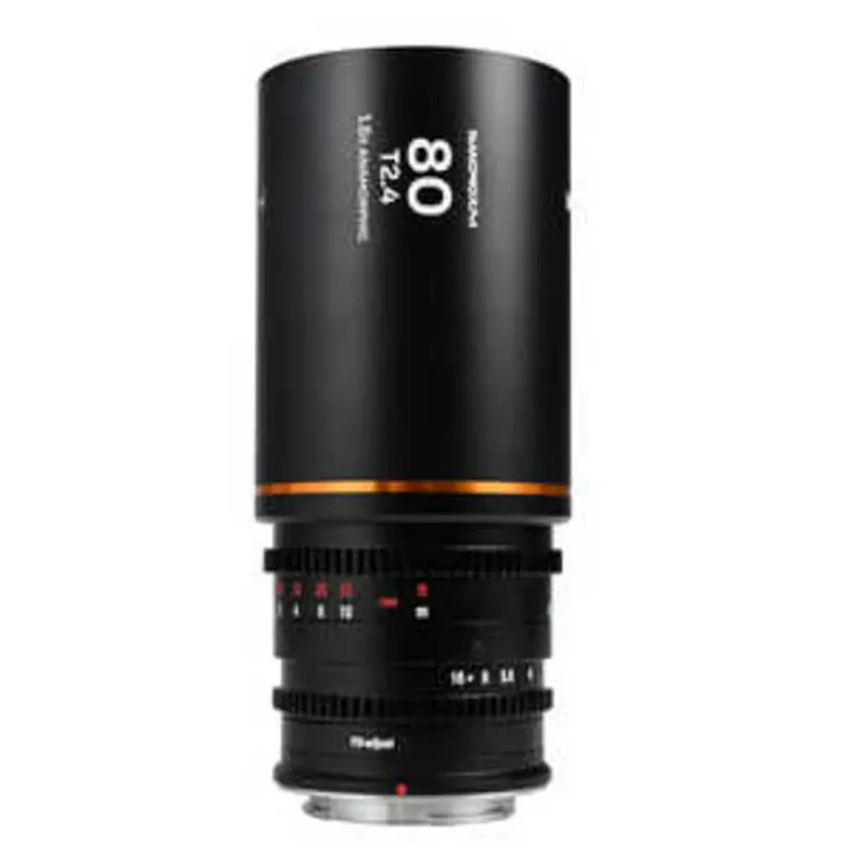LAOWA Nanomorph 80mm T2.4 1.5x Cine Amber