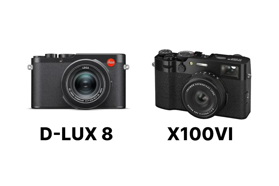 Leica D-Lux 8とFujifilm X100VIを徹底比較!ズームの万能感か、単焦点の写りと機動力か