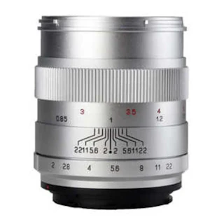 中一光学 CREATOR 85mm F2 ニコン用 "シルバー"