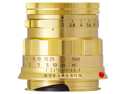 M 50mm f/2 Rigid "ブラスゴールド"