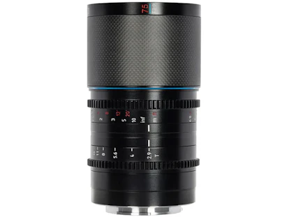 Saturn 75mm T2.9 1.6X フルフレームカーボンファイバーアナモルフィックレンズ ブルーフレア DJI DL用