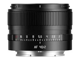 TTArtisan AF 40mm f/2 ニコンZ用