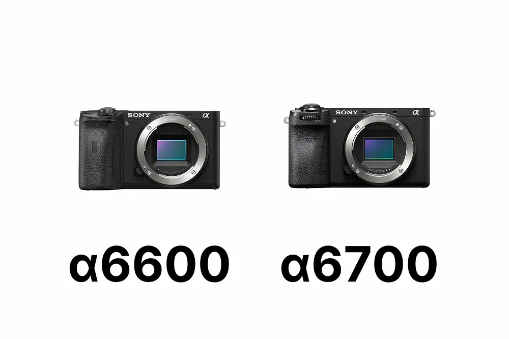 Sony α6600とα6700を比較｜AF・動画・価格の違いと用途別の選び方 