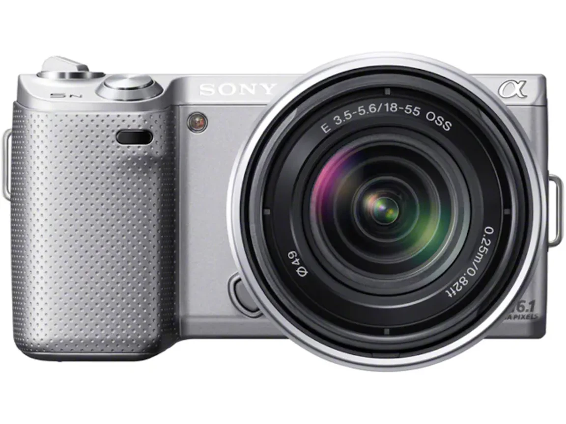 SONY α NEX-5NK ズームレンズキット "シルバー"