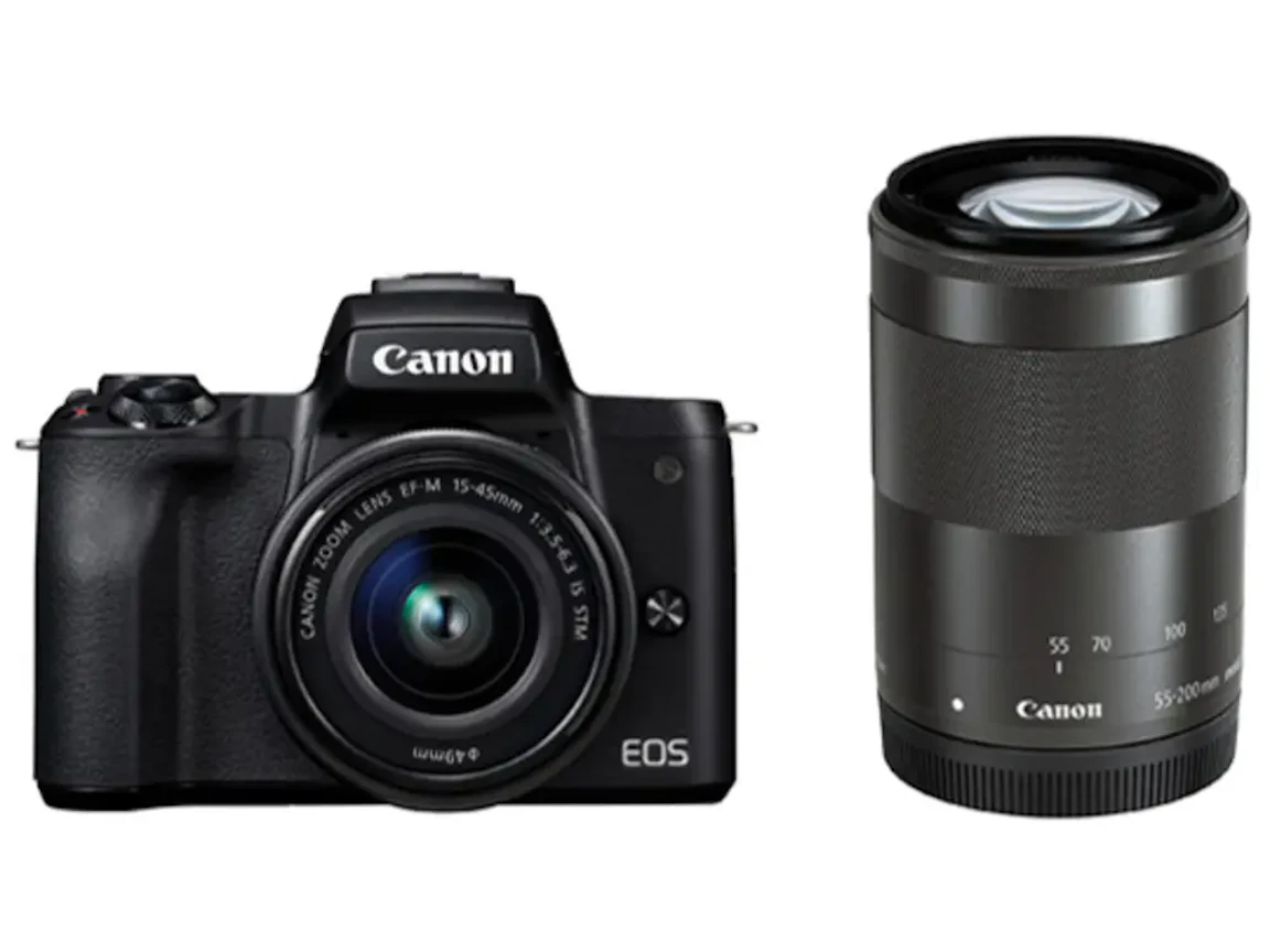 EOS Kiss M ダブルズームキット "ブラック"