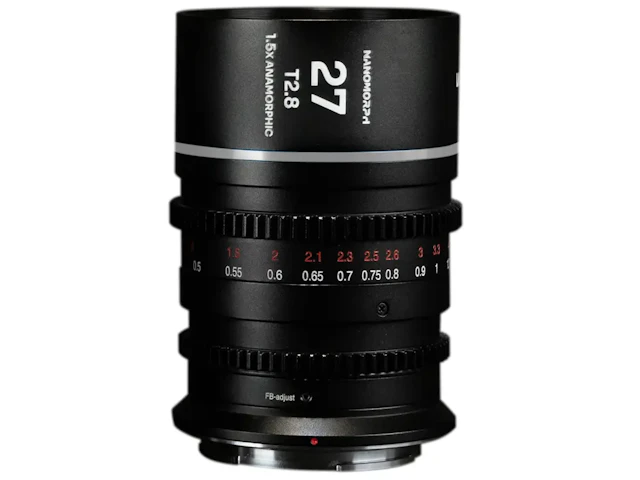 LAOWA Nanomorph 27mm T2.8 1.5x Cine Silver ソニーE用