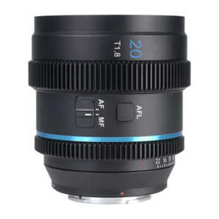 20mm T1.8 1.33X S35 AF アナモルフィックレンズ ブルーフレア