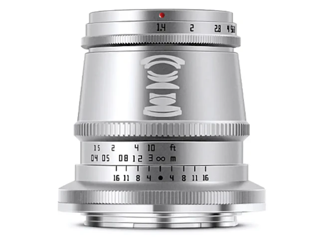 TTArtisan 17mm f/1.4 C ASPH "シルバー"
