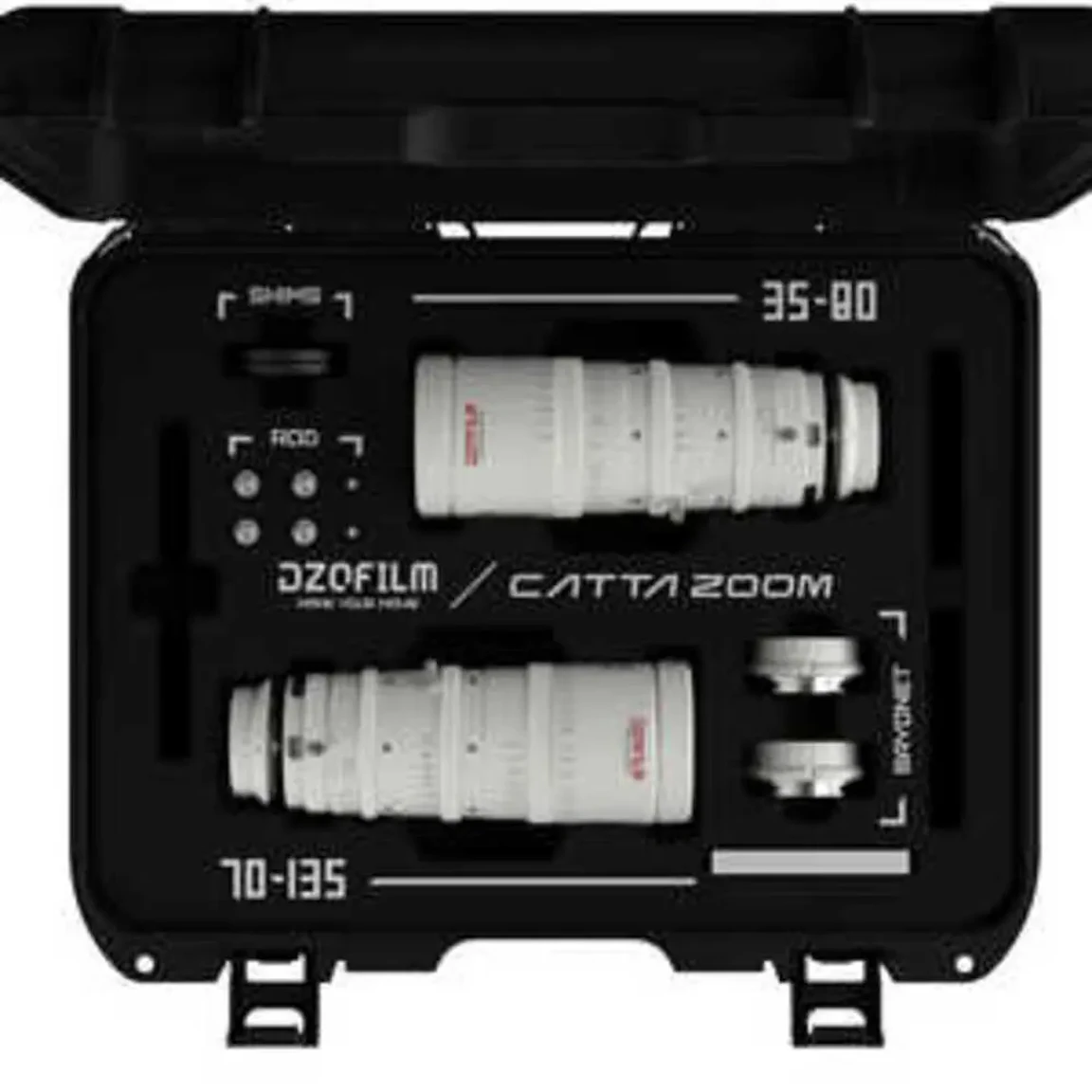 Catta Zoom 35-80mm&70-135mm T2.9 保護ケース付き