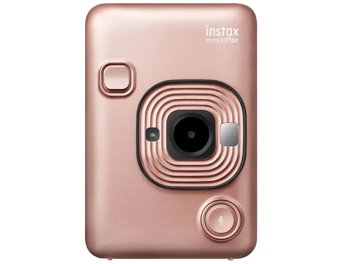 instax mini LiPlay チェキ "ブラッシュゴールド"