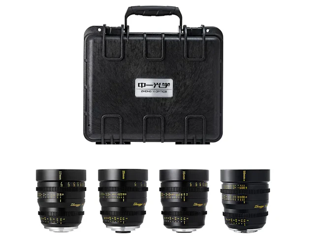 SPEEDMASTER CINEMA 4本セット(17mm+25mm+35mm+50mm T1.0) MFT