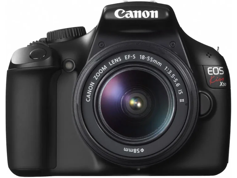 EOS Kiss X50 EF-S18-55 IS II レンズキット "ブラック"の新品/中古の在庫一覧 2枚目