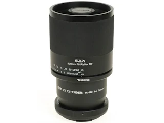 TOKINA SZX 400mm F8 Reflex & 2X エクステンダーKIT MF ニコン用