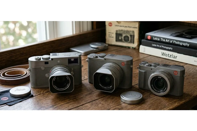 Leica“メタルグレー”版が一挙に登場？M11-P/Q3/D-Lux 8とAPO 50mmの新仕上げが噂に