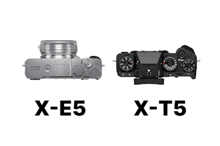 デザインと操作性の比較：細かく操作するならX-T5、軽快に使うならX-E5
