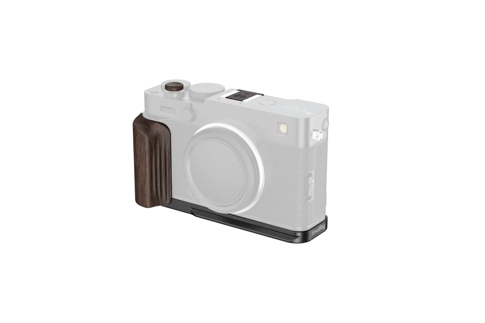 SmallRig、FUJIFILM X-E5用の木製グリップ付きL字プレートを発売 